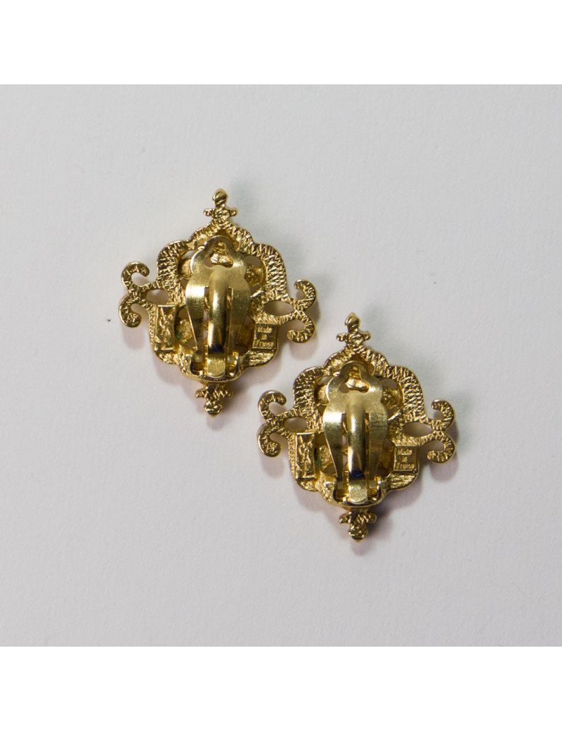 Boucles d'oreille clips Vintage