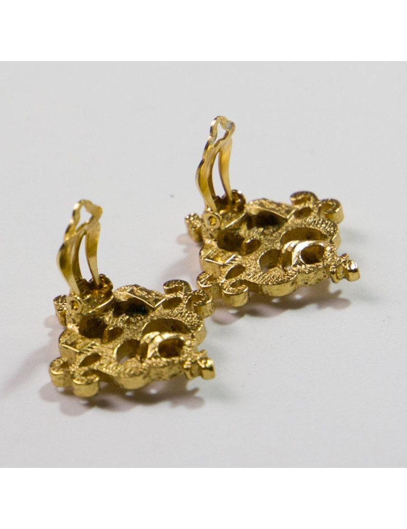 Boucles d'oreille clips Vintage