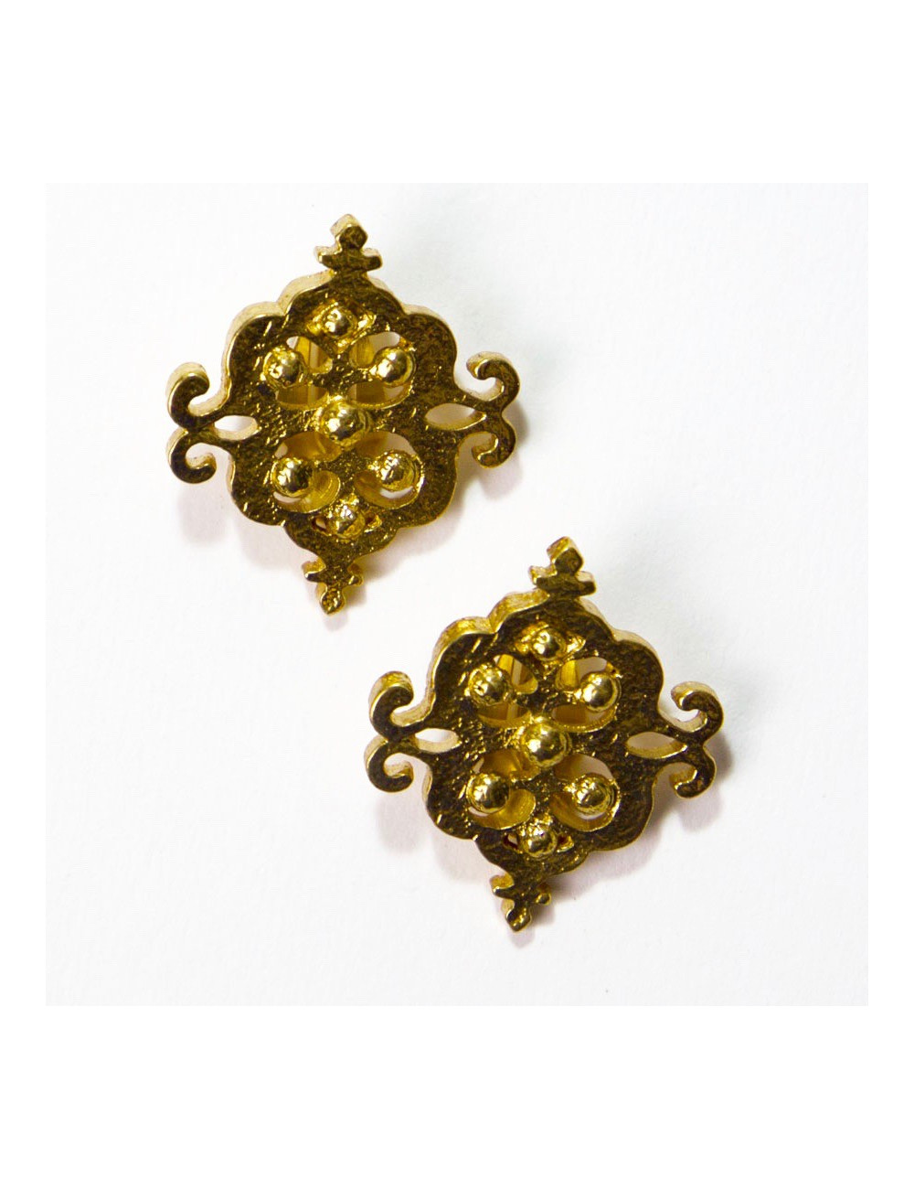 Boucles d'oreille clips Vintage