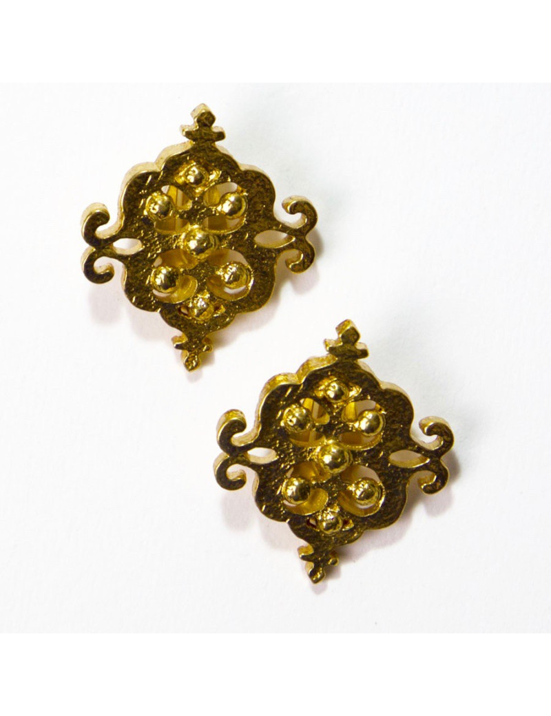 Boucles d'oreille clips Vintage