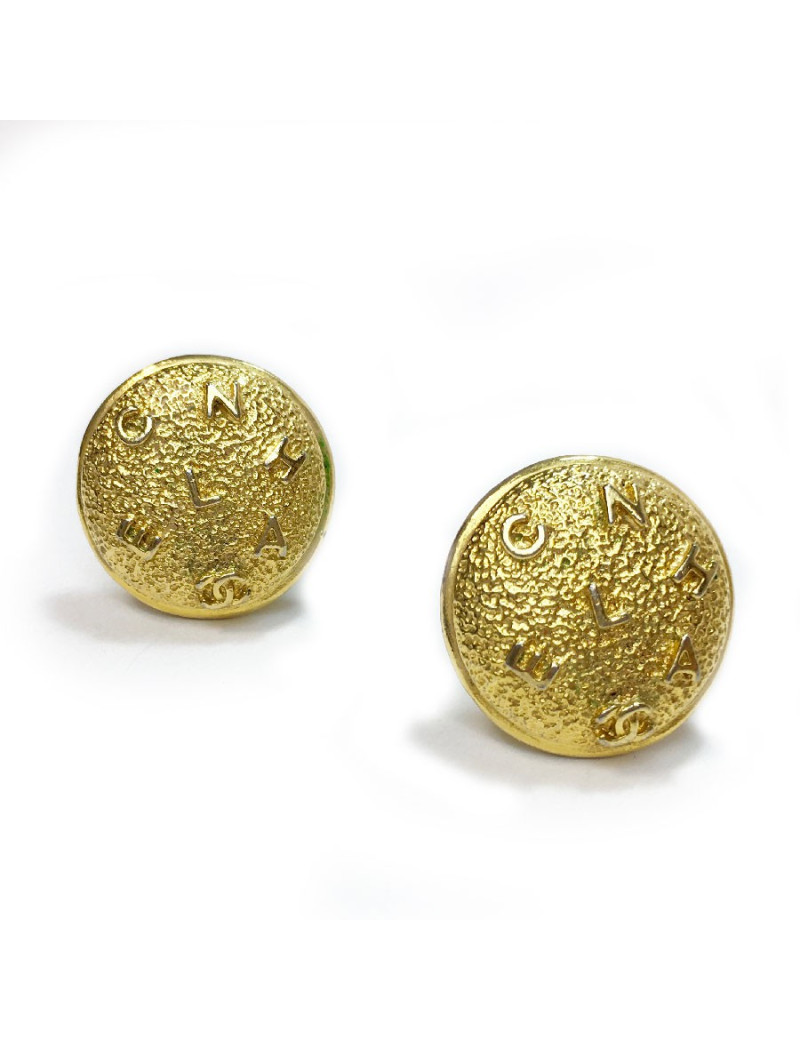 Boucles d'oreille clips CHANEL Vintage