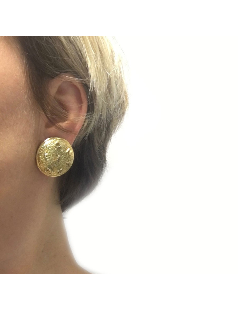 Boucles d'oreille clips CHANEL Vintage