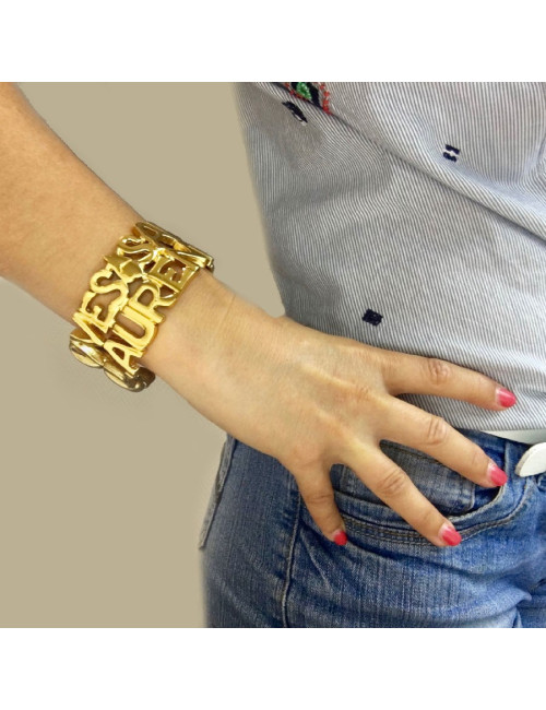 Manchette YVES SAINT LAURENT YSL 