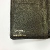 CHANEL wallet in gold-plated canvas