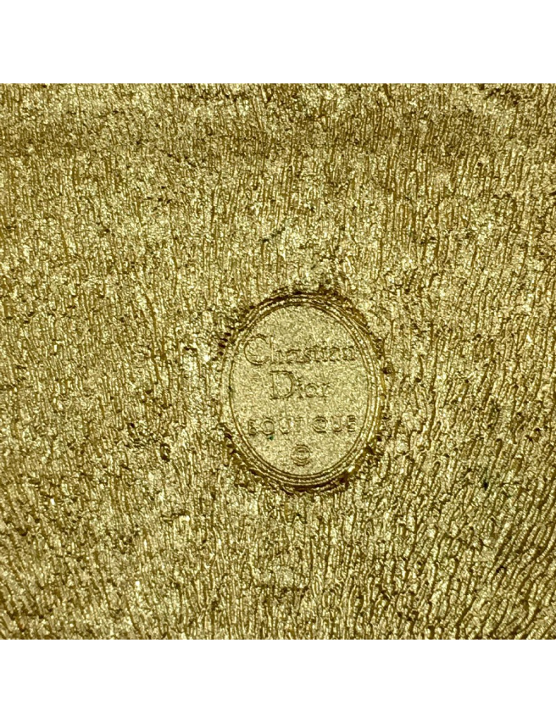 Broche coeur CHRISTIAN DIOR  Boutique émail violet