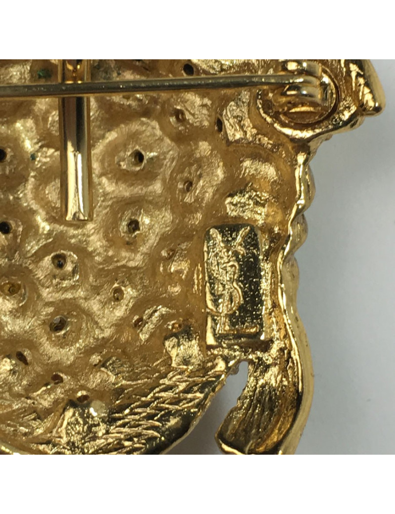 Broche Tortue pendentif YSL SAINT LAURENT