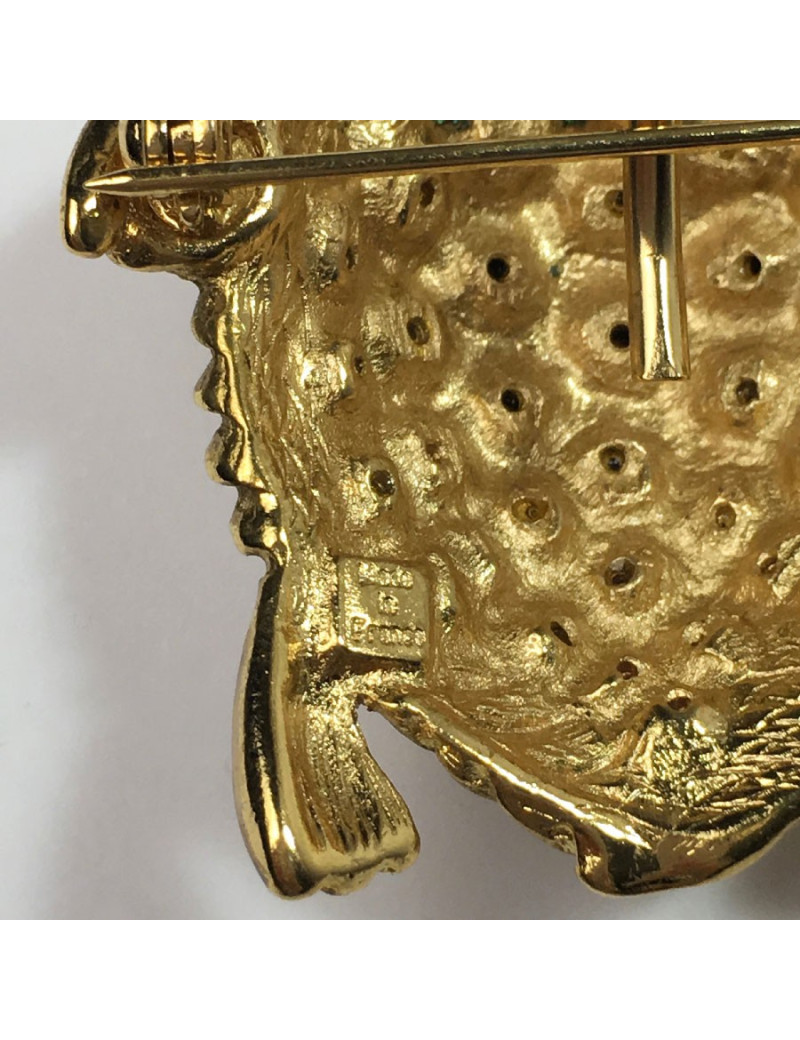 Broche Tortue pendentif YSL SAINT LAURENT