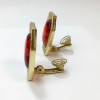 Boucles d'oreilles clips YVES SAINT LAURENT vintage