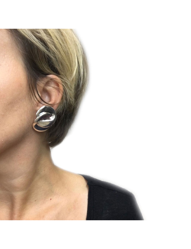 Boucles d'oreille clips YSL Vintage