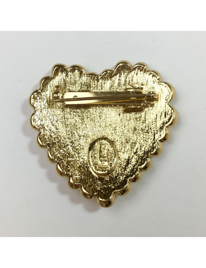 Broche coeur YSL SAINT LAURENT  