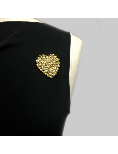 Broche coeur YSL SAINT LAURENT  