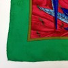 HERMES scarf Christophe Colomb découvre l'Amérique in multicolored silk