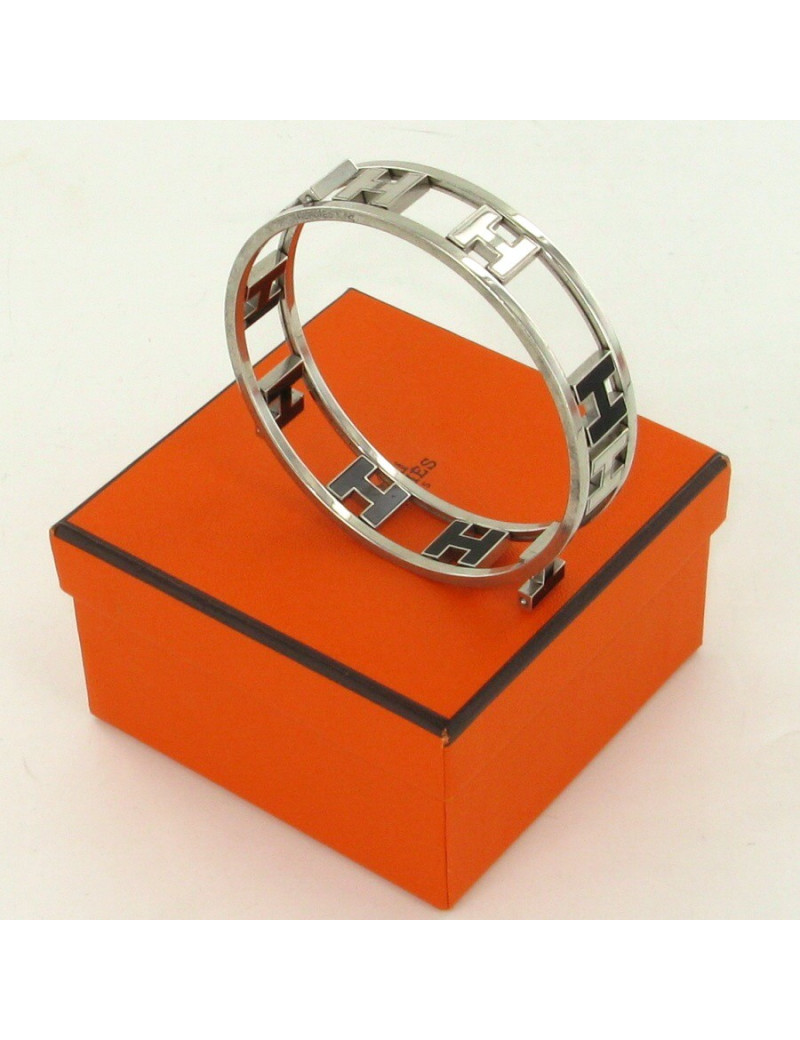 bracelet HERMES H articulés