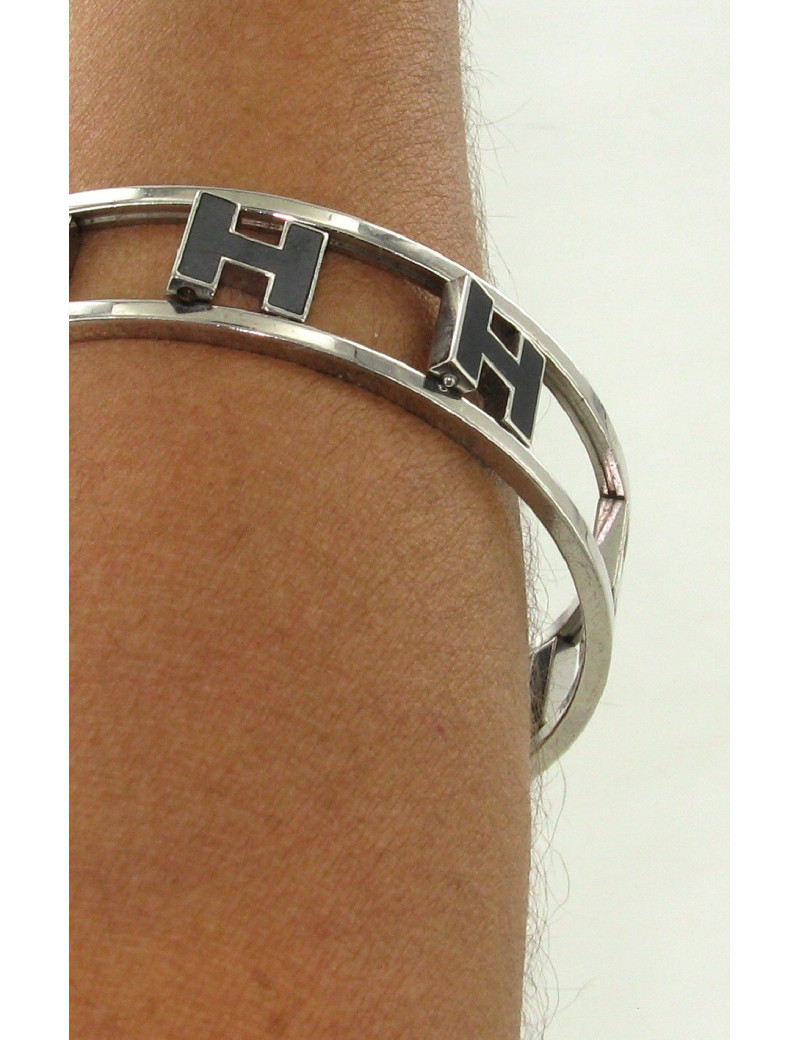 bracelet HERMES H articulés