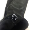 Gants T CHANEL longs mitainres noirs