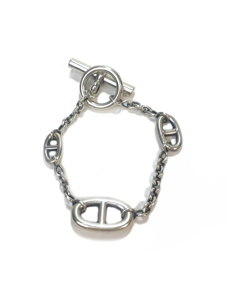 Bracelet Farandole HERMES en argent