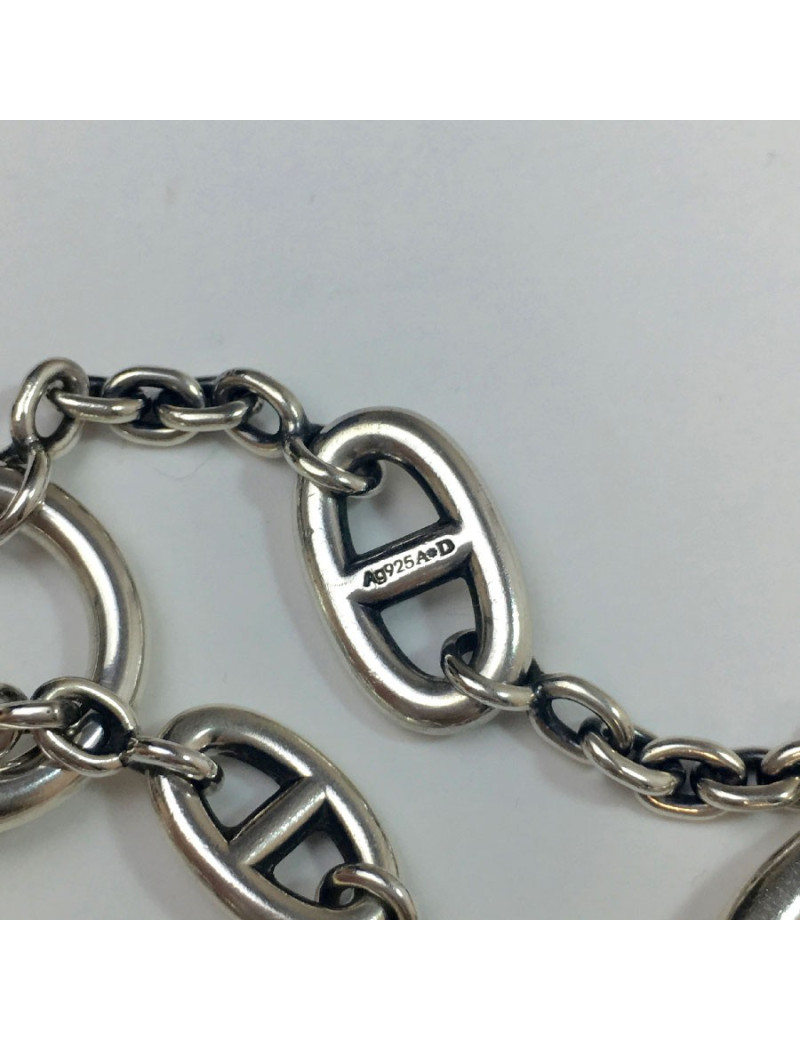 Bracelet Farandole HERMES en argent