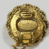 CHANEL vintage clip-on earrings in gilt metal