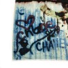 CHANEL graffiti shawl in cashmere