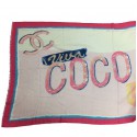 CHANEL shawl Viva COCO Cuba Libre in multicolored cashmere