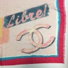 CHANEL shawl Viva COCO Cuba Libre in multicolored cashmere