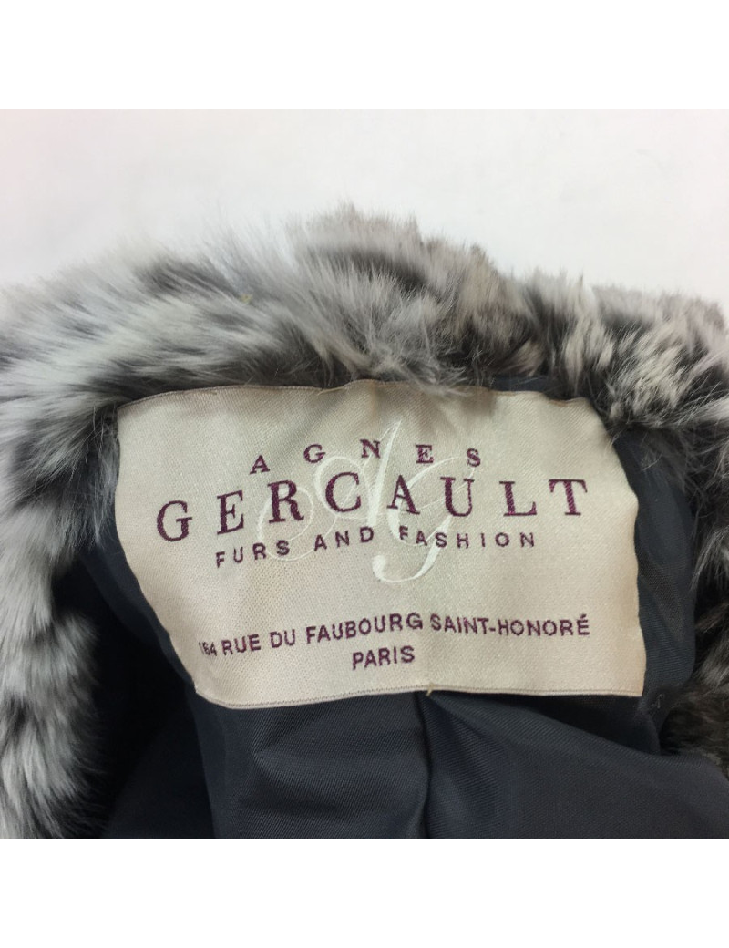 AGNES GERCAULT fur bucket hat