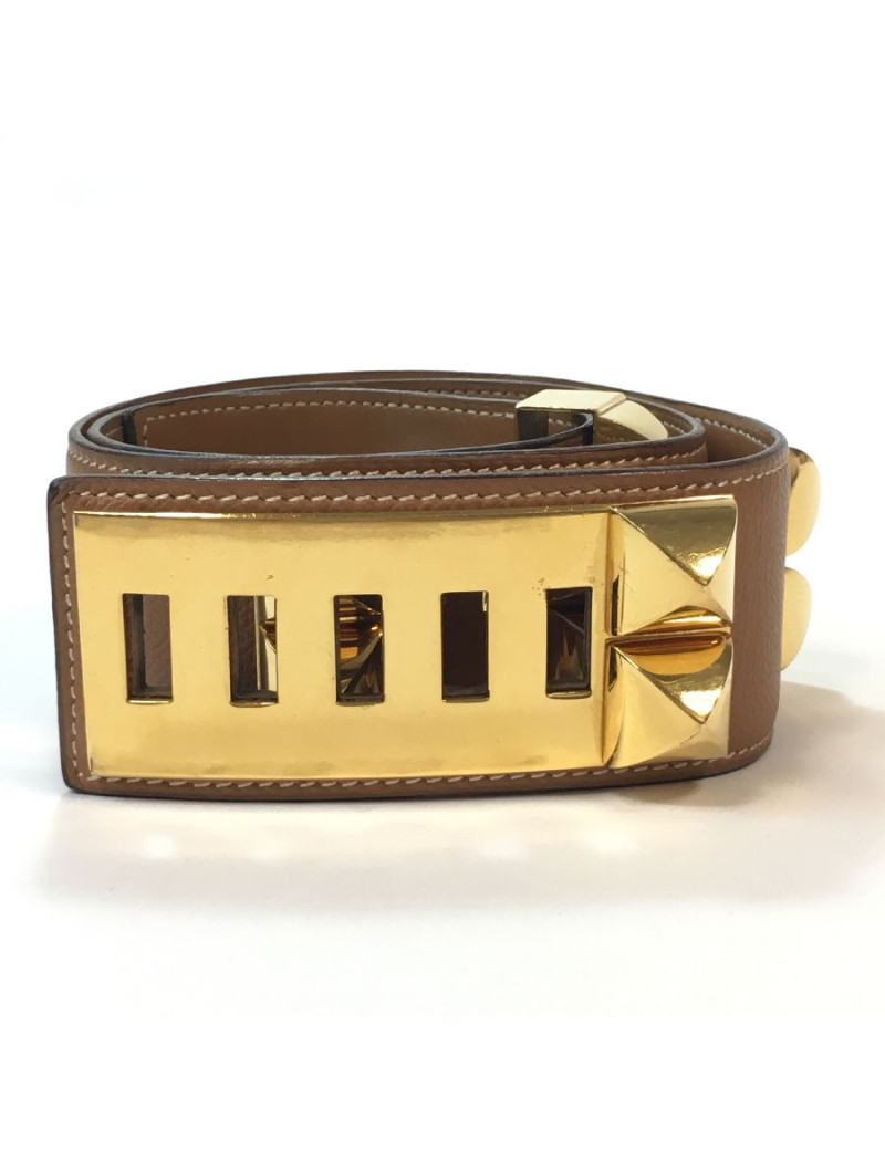 Ceinture Médor CDC HERMES gold T72
