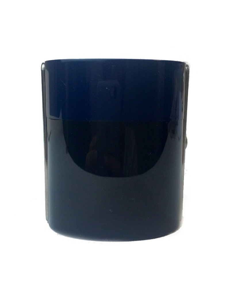 Manchette CHANEL bleu et noire et strass