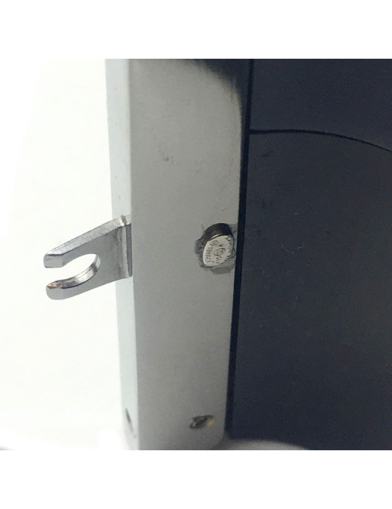 CHANEL blue and black cuff bracelet 