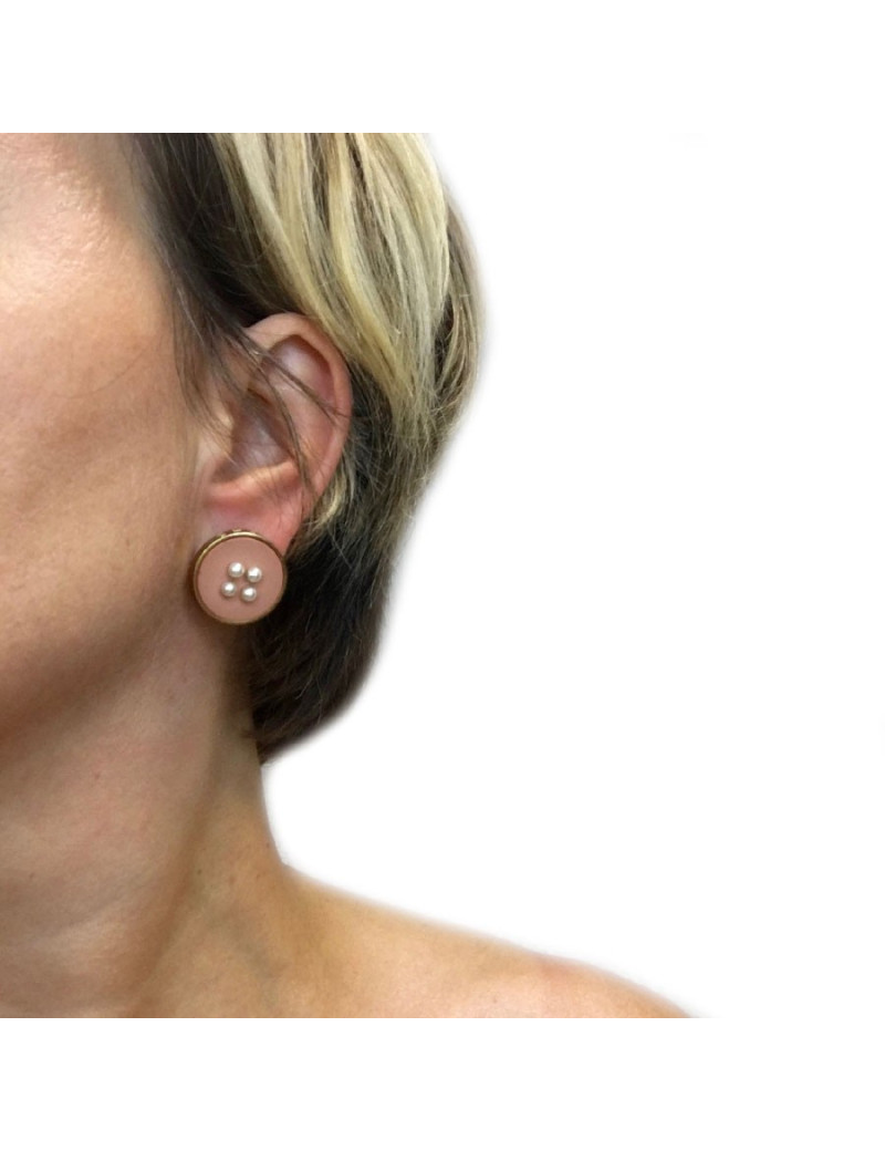 Boucles d'oreille clips CHANEL Vintage