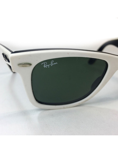 Lunettes de soleil RAY BAN blanches