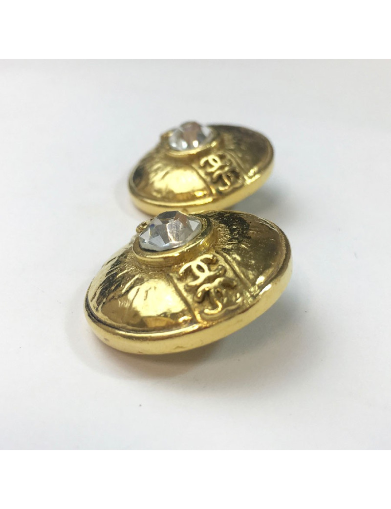 Boucles d'oreille clips CHANEL Vintage
