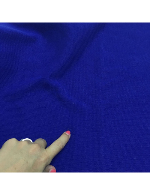 CHANEL blue cashmere with yellow trim shawl