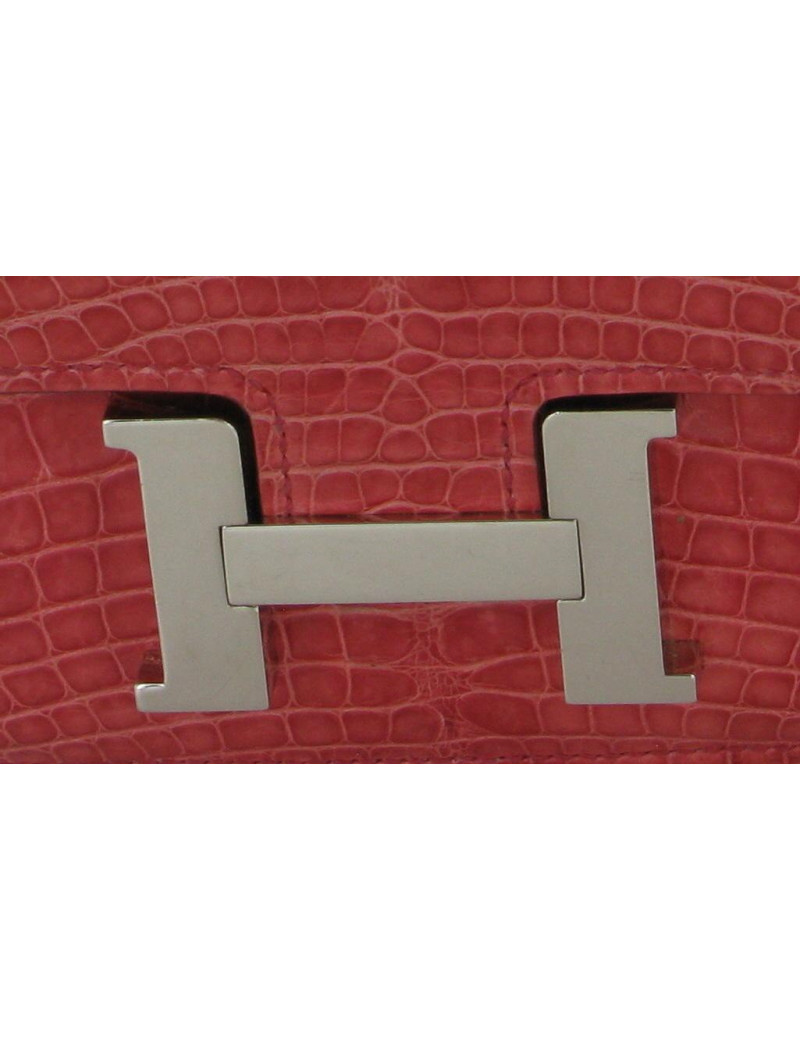 Constance HERMES alligator bougainvillea