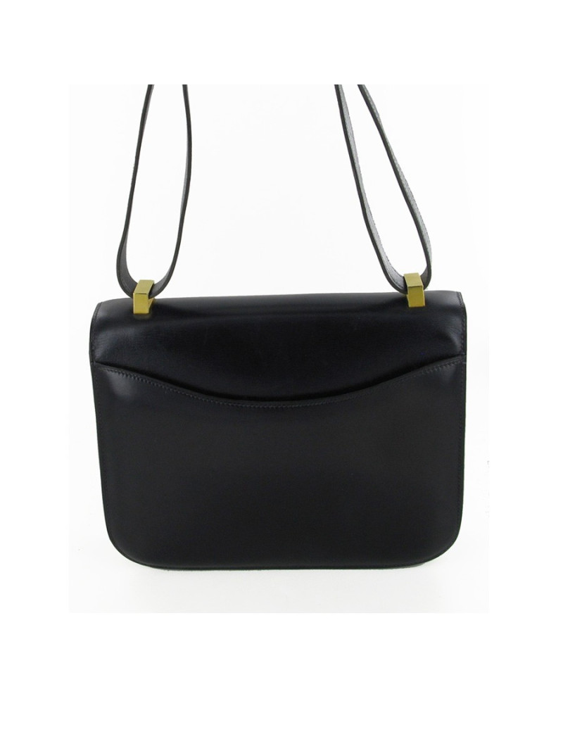 Constance HERMES blue leather bag