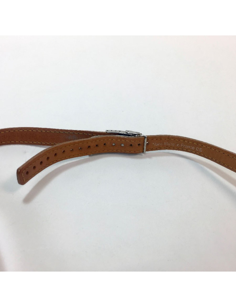 Lunettes de soleil HISTOIRE DE VOIR en cuir marron