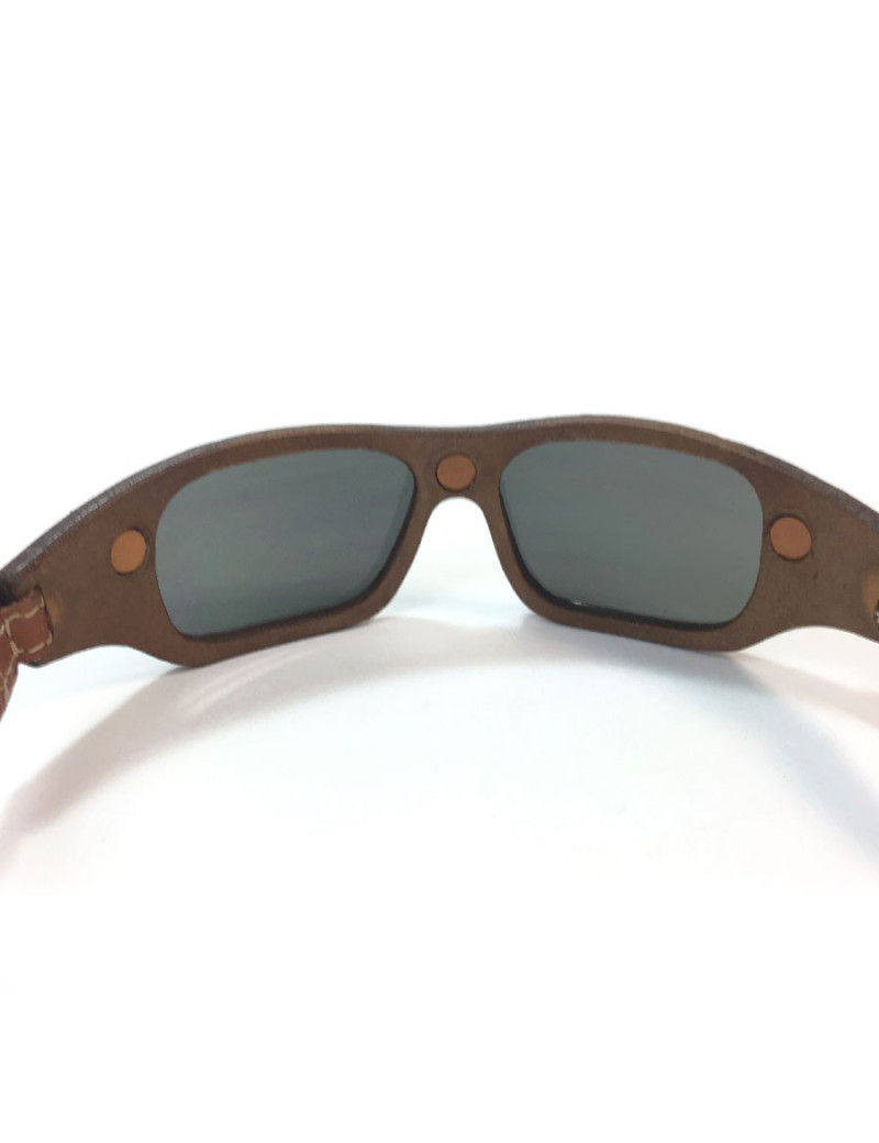 Lunettes de soleil HISTOIRE DE VOIR en cuir 