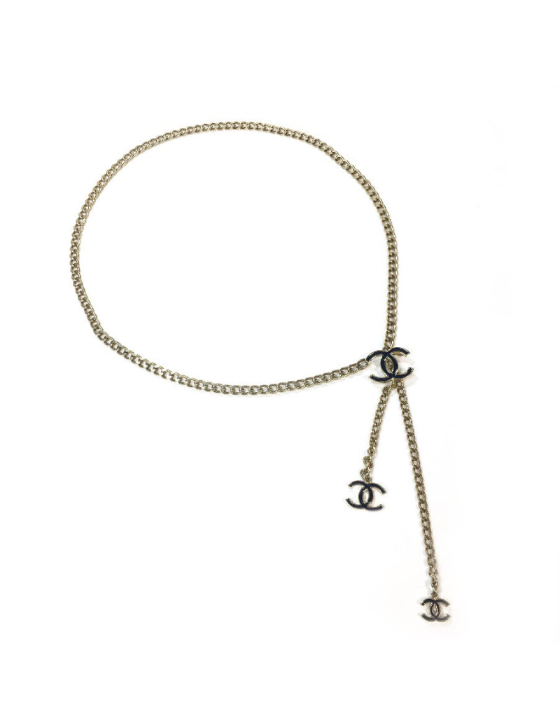 Ceinture CHANEL chaine dorée CC
