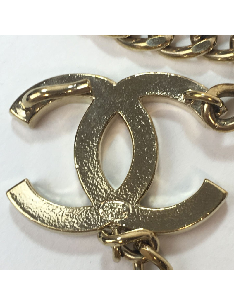 Ceinture CHANEL chaine dorée CC