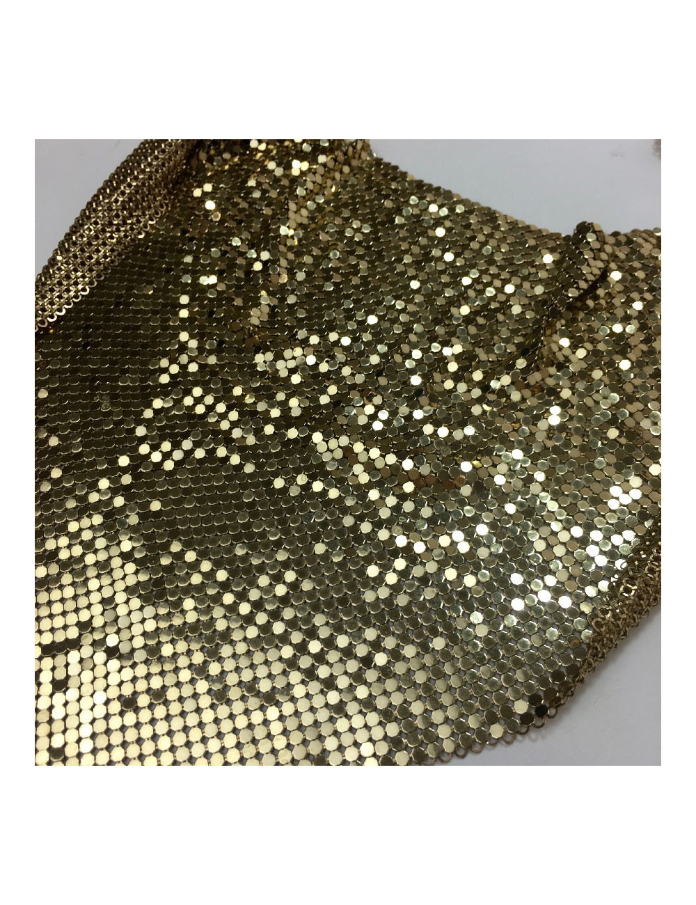 Plastron en cote de maille doré autres marques