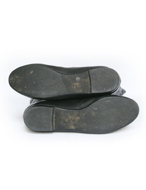 GIUSEPPE ZANOTTI boots T 38.5 black leather