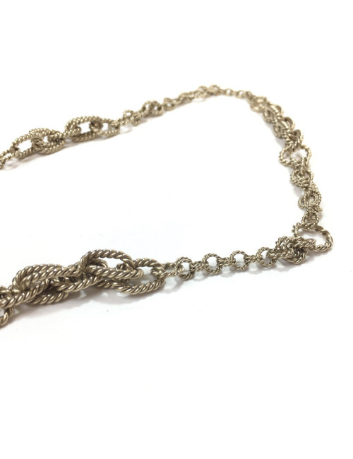 CHANEL Necklace pendant N ° 5 in golden and sequined resin