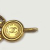 CHANEL vintage chain belt in gilt metal