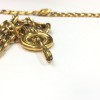 CHANEL vintage chain belt in gilt metal