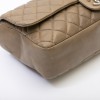 CHANEL bag in brown soft quilted lambskin leather