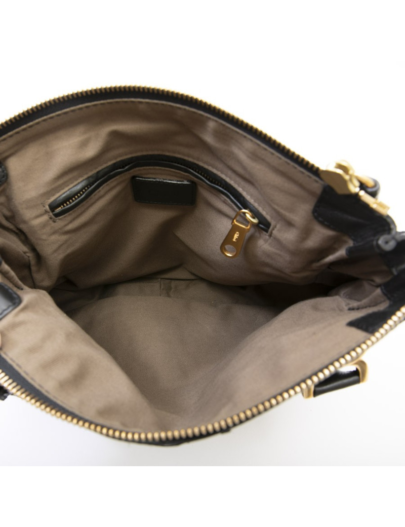 CHLOE 'Marcie' bag in black python