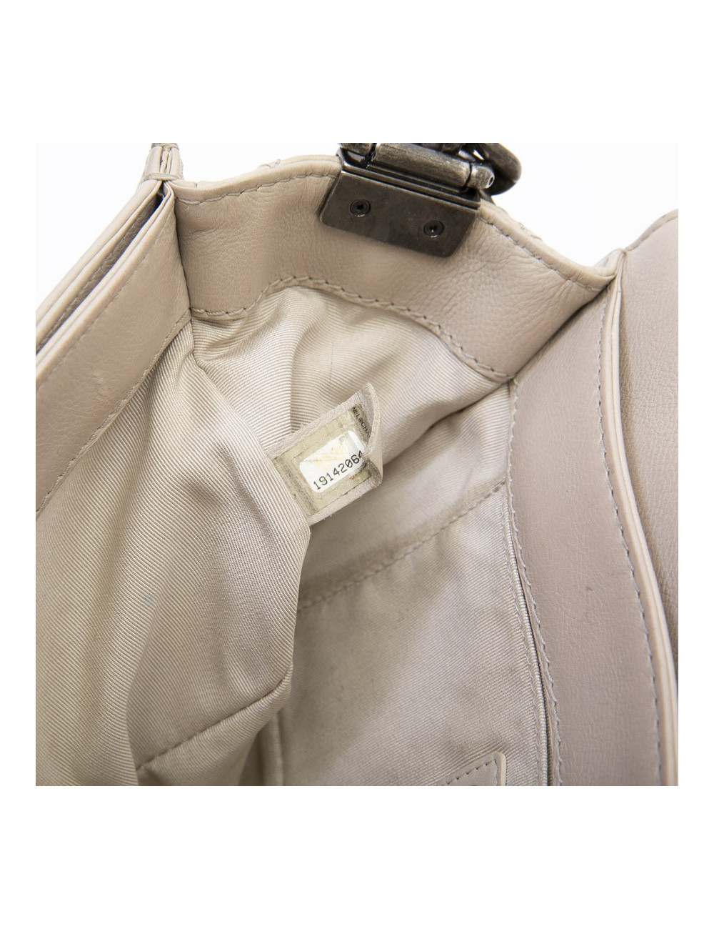 Sac Boy CHANEL en cuir 