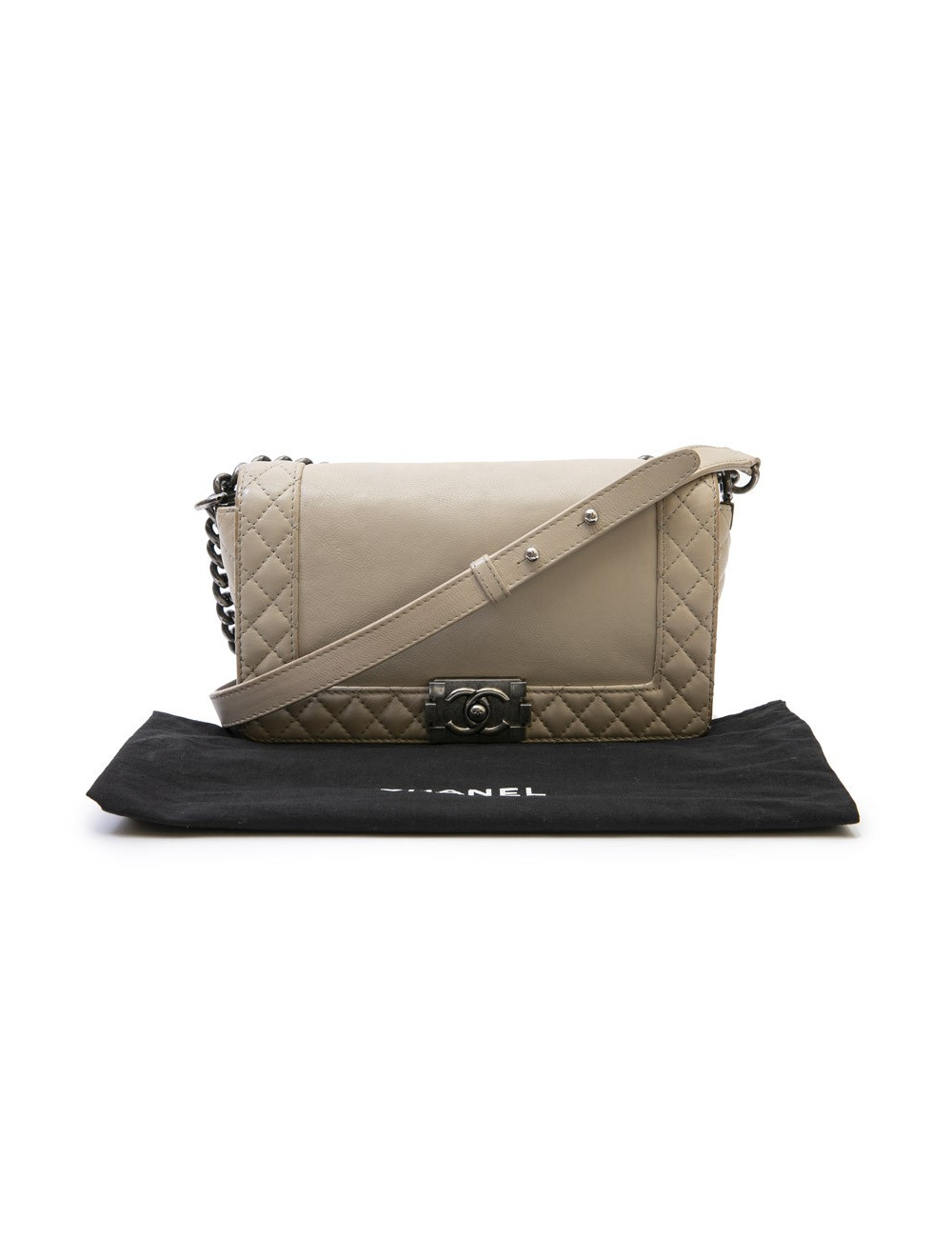 Sac Boy CHANEL en cuir 