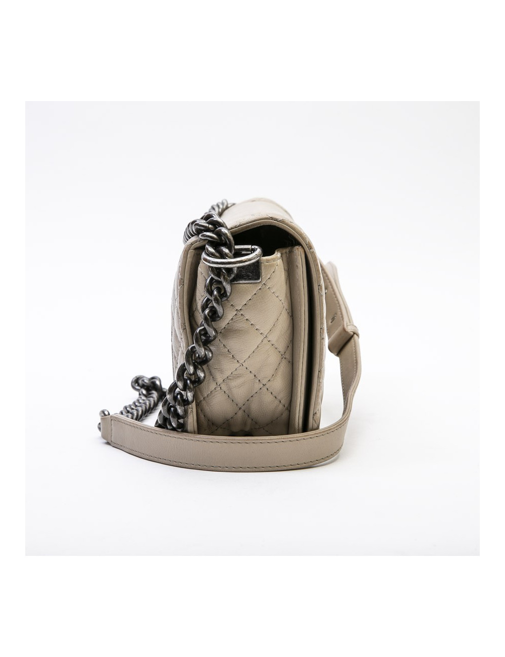 Sac Boy CHANEL en cuir 