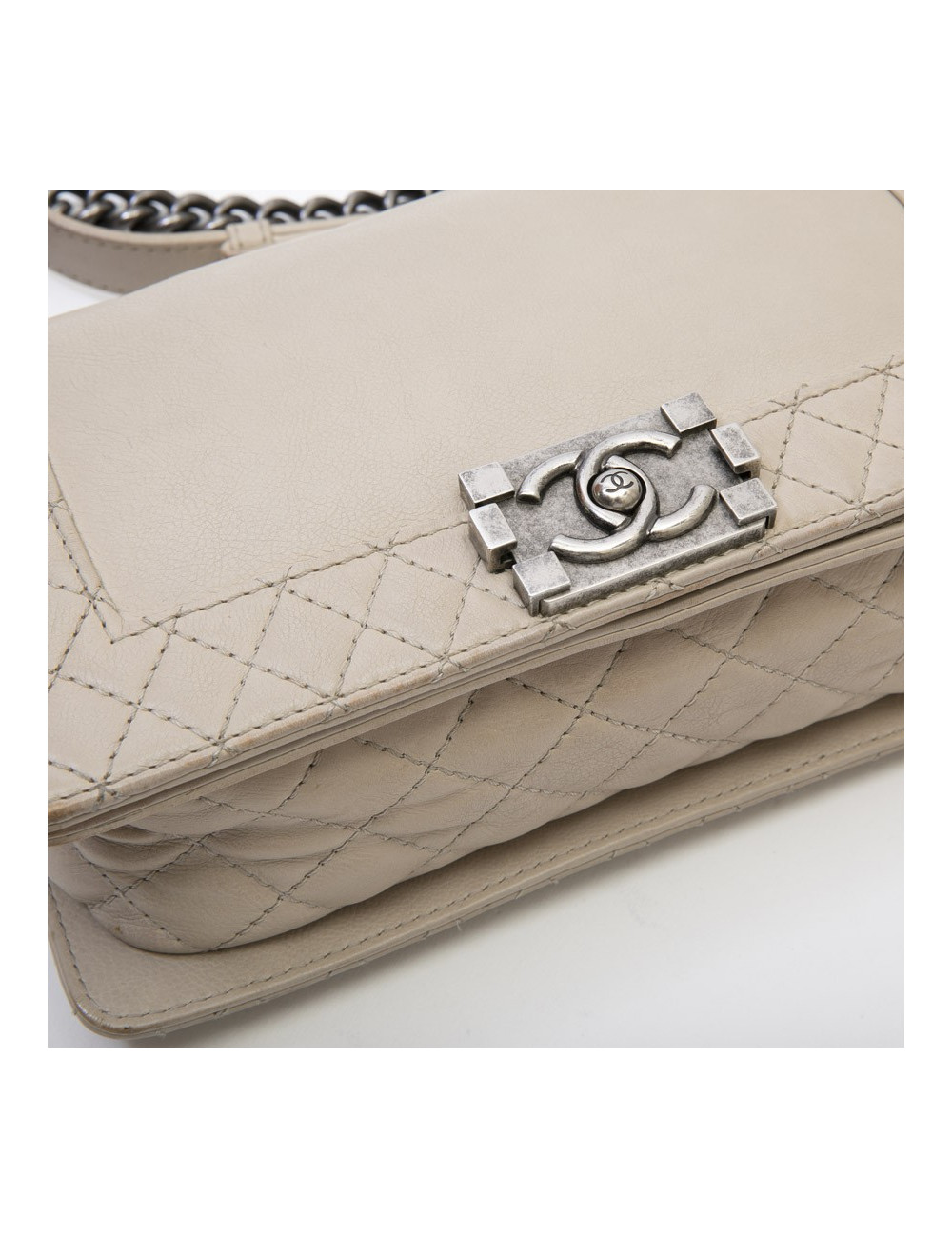 Sac Boy CHANEL en cuir 